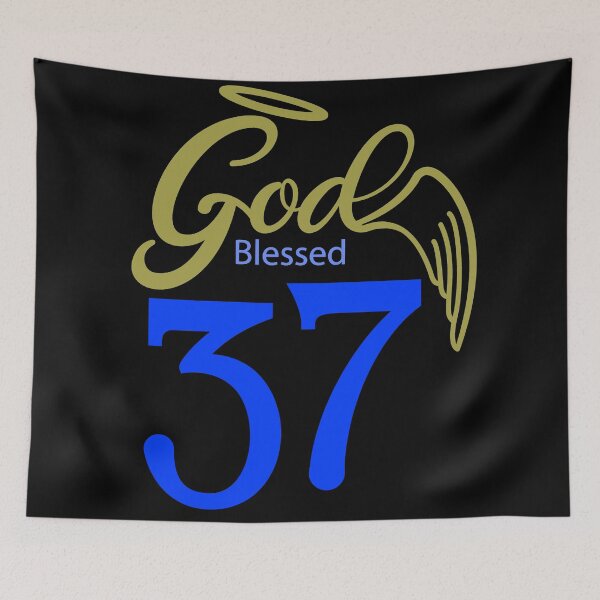 Item preview, Birthday god bless 37 years designed and sold by Astralia.