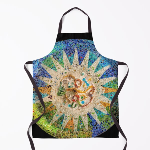 Item preview, Park Guell Gaudi Barcelona Spain trencadis design ball room designed and sold by LolioGifts.