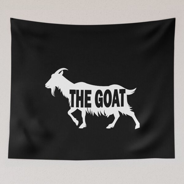 Item preview, I am The Goat - Funny Goat Silhouette Graphic designed and sold by Ye Old Shoppe.
