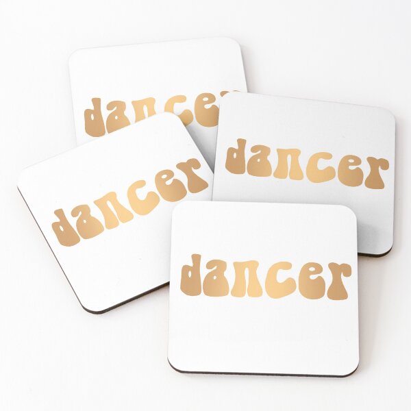 Item preview, DANCER - Groovy Text ORANGE designed and sold by beccaamac.