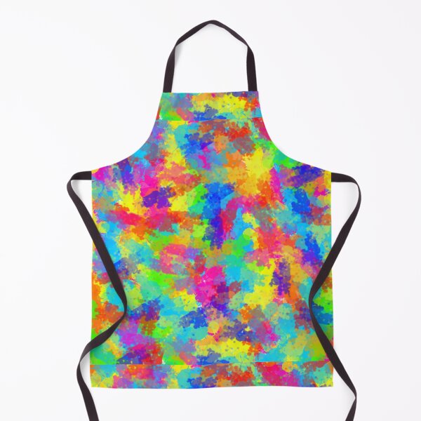 Item preview, Self expression abstract art rainbow splatter designed and sold by KatyChristoff.