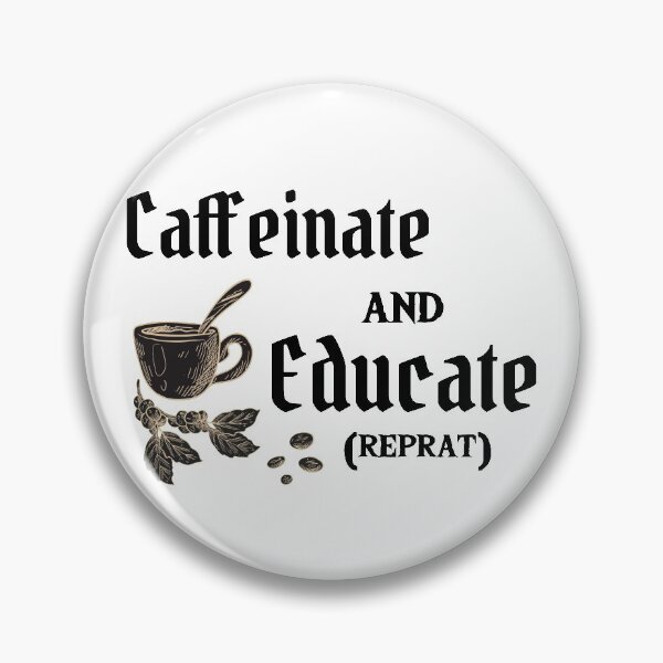 Artikelvorschau, Koffein und Bildung, Kaffeeliebhaber, Kaffee entworfen und verkauft von Dkh Fashion.