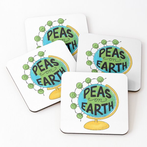 Item preview, Peas on Earth designed and sold by puppiesonabus.
