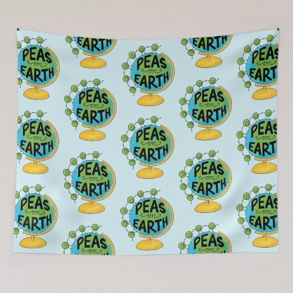 Item preview, Peas on Earth designed and sold by puppiesonabus.