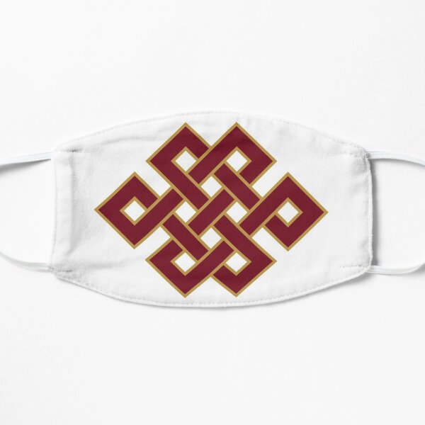 Buddhist Endless Knot Flat Mask