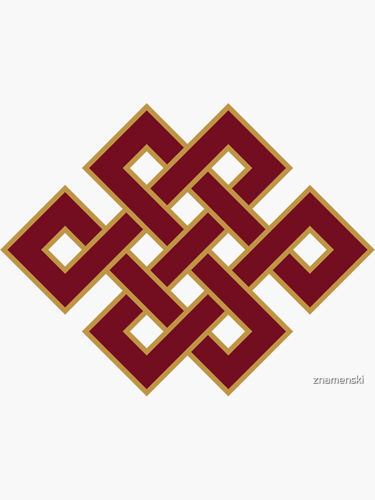 Buddhist Endless Knot by znamenski
