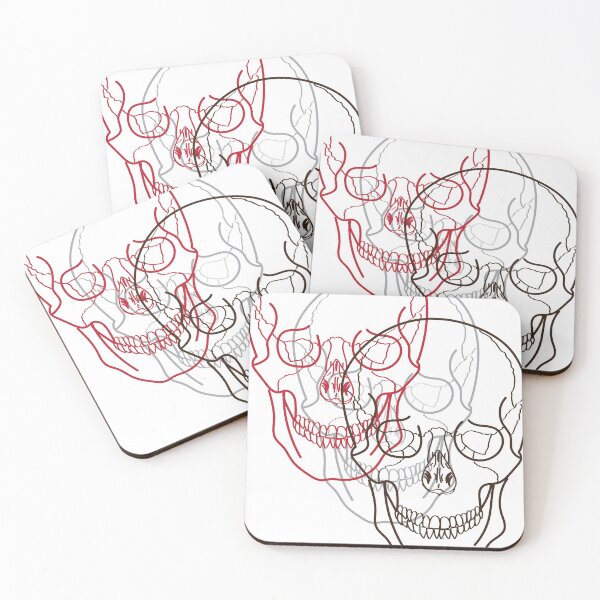 Item preview, Skull Collage  designed and sold by sadieflowerss.