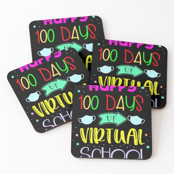 Item preview, Happy 100 Days of Virtual School designed and sold by JonesWorldOrder.