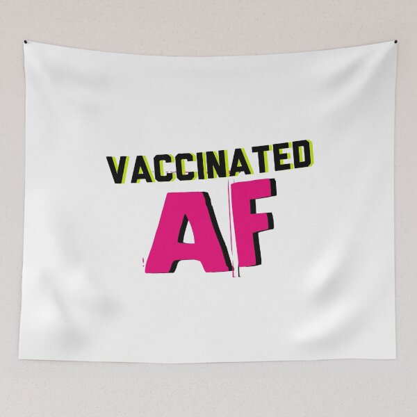Item preview, Vaccinated AF - 2 designed and sold by ArqDezines.
