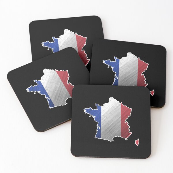 Item preview, France Geographic Icon with Flag Overlay designed and sold by dylanxh.