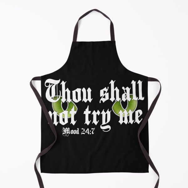 Item preview, Thou shall not try me designed and sold by PeDaNi.