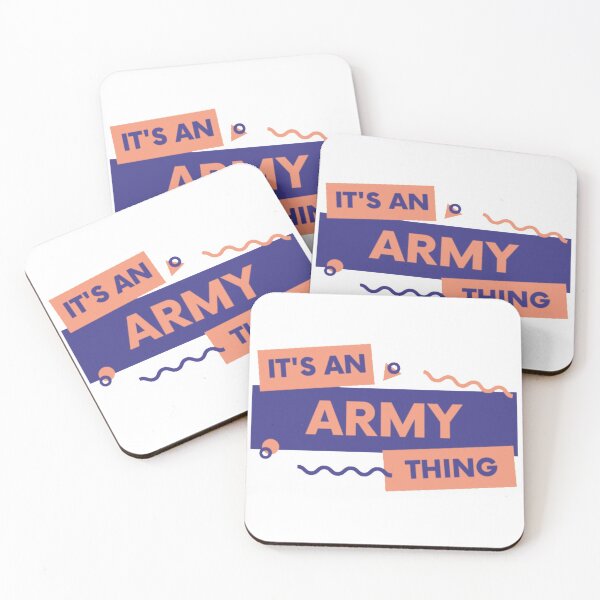 Item preview, BTS "It's an ARMY thing" sticker designed and sold by TeeShirtVibes.