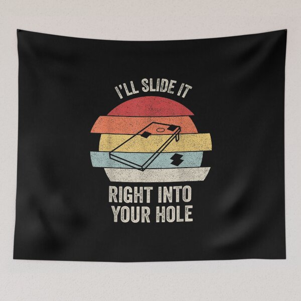 Item preview, Retro I'll Slide It Right Into Your Hole designed and sold by rebeccapicker.