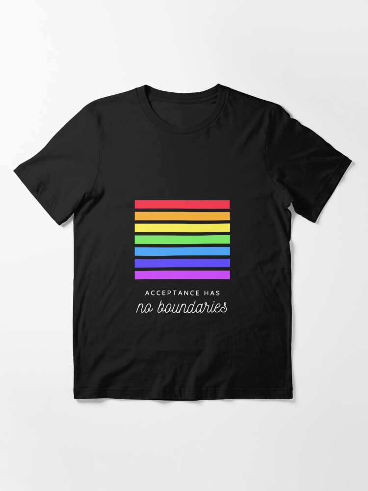 Acceptance Has No Boundaries Unisex Long Sleeve T-Shirt – Queer In