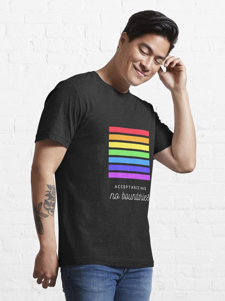 Pride - Acceptance Has No Boundaries Essential T-Shirt for Sale by  MrKronos25