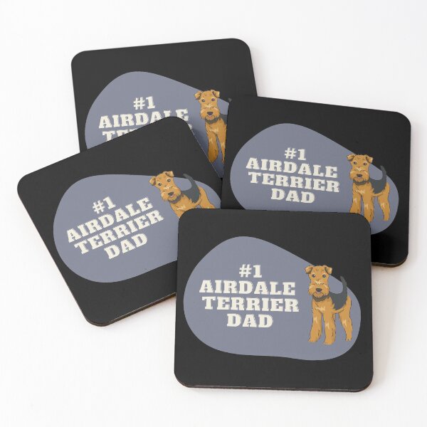 Item preview, #1 Airdale Terrier Dad designed and sold by yumiso.