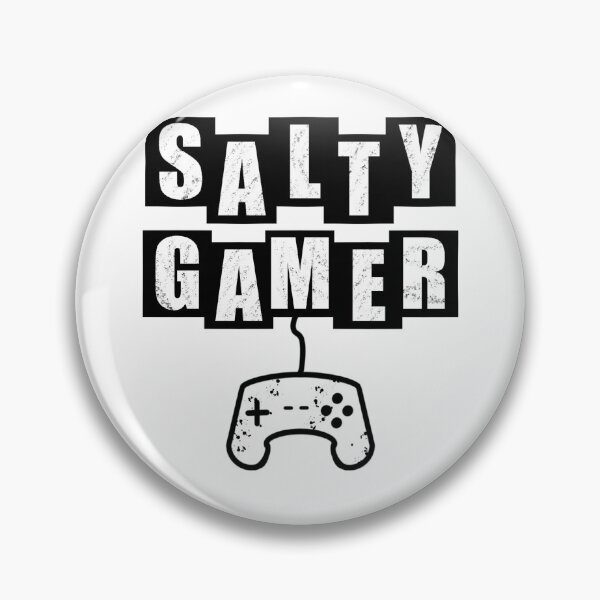 Item preview, Salty Gamer - White designed and sold by BusyMonkeys.