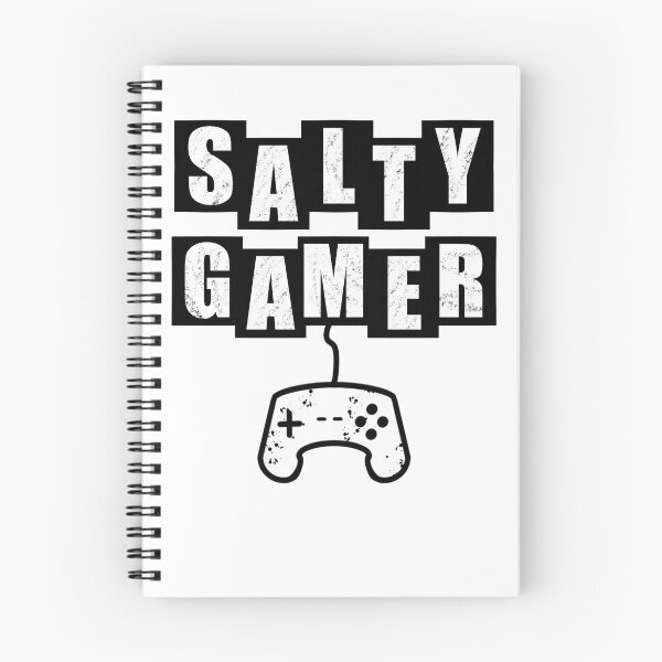 Item preview, Salty Gamer - White designed and sold by BusyMonkeys.