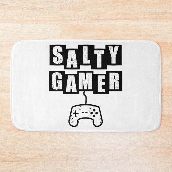 Item preview, Salty Gamer - White designed and sold by BusyMonkeys.