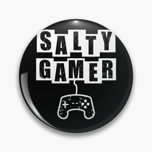 Item preview, Salty Gamer - Black designed and sold by BusyMonkeys.