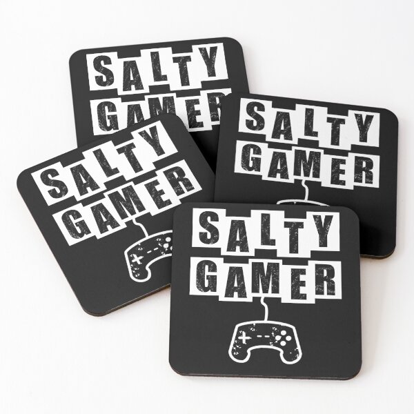 Item preview, Salty Gamer - Black designed and sold by BusyMonkeys.