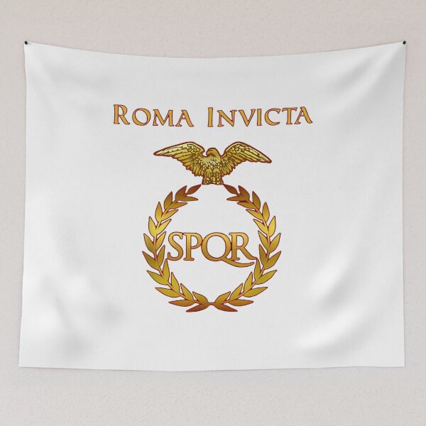 Item preview, Roma Invicta SPQR T-Shirt  Rome Roman Empire Latin  designed and sold by WoodTara.