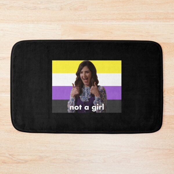 Artikelvorschau, The Good Place T-ShirtNonbinary Janet "Kein Mädchen" (The Good Place) entworfen und verkauft von KamMeat.
