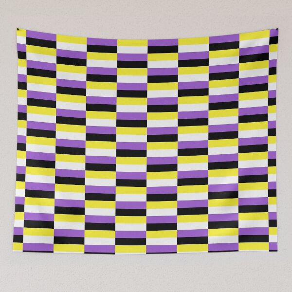 Item preview, Non Binary Flag Large designed and sold by justaNBAfan2.