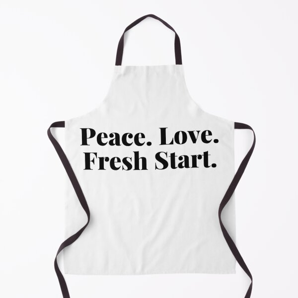 Item preview, Peace. Love. Fresh Start. Happy New Year Quote. designed and sold by That Cheeky Tee.