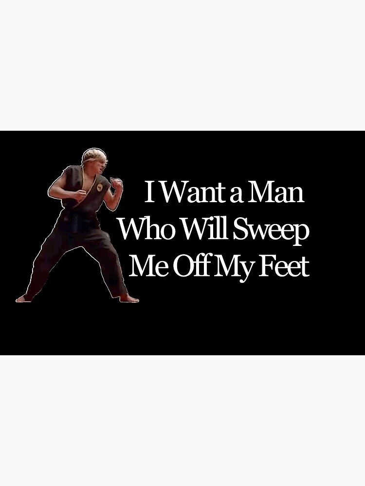 "Sweep Me Off My Feet, Johnny!" Poster for Sale by DoctorMolotov