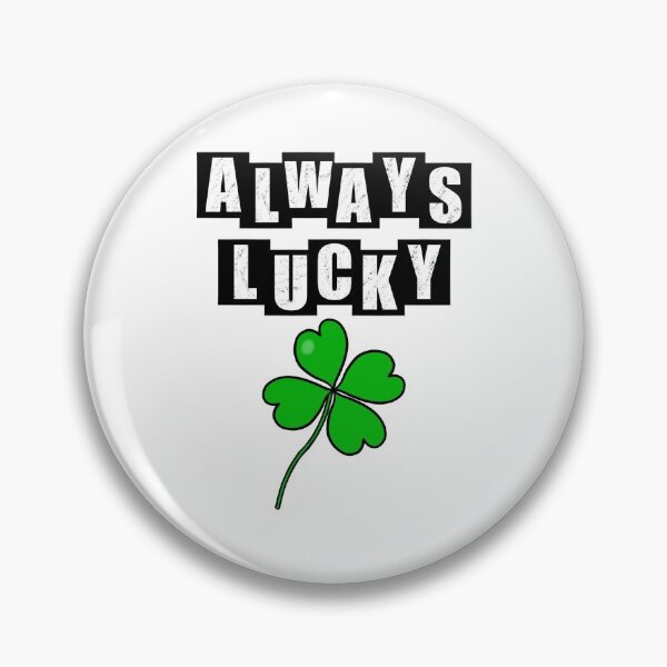Item preview, Always Lucky Four Leaf Clover - White designed and sold by BusyMonkeys.