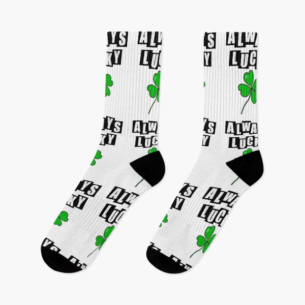 Item preview, Always Lucky Four Leaf Clover - White designed and sold by BusyMonkeys.