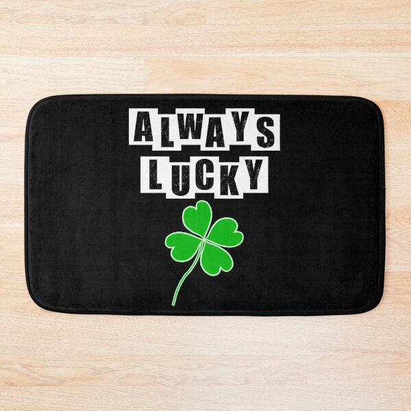 Item preview, Always Lucky Four Leaf Clover - Black designed and sold by BusyMonkeys.