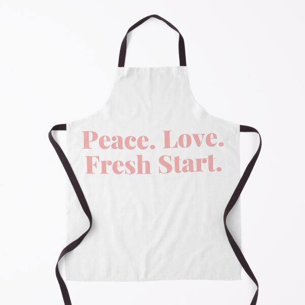 Item preview, Peace. Love. Fresh Start. Happy New Year Quote. designed and sold by That Cheeky Tee.