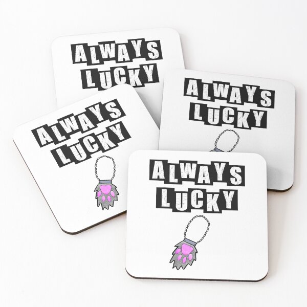 Item preview, Always Lucky Rabbit Foot - White designed and sold by BusyMonkeys.