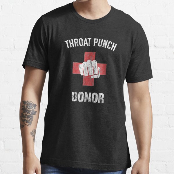 grunt style throat punch t shirt