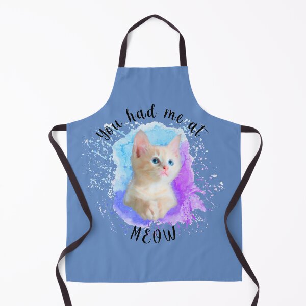 Item preview, You Had Me at Meow, Cat Sticker, Cute, Kitten T-Shirt, Cat Laptop, Water Bottle designed and sold by StickerArtwork.