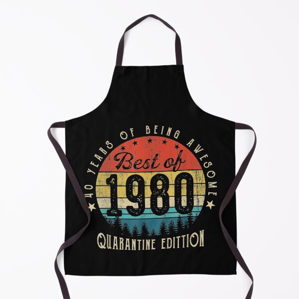 Item preview, Best Of 1980 40 Years Old 40th Birthday Quarantine Edition designed and sold by rebeccapicker.