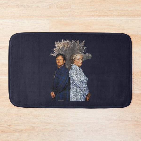 Item preview, Robin Williams Mrs Doubtfire Funny Poster Men_s Basic Short Sleeve  designed and sold by WoodTara.