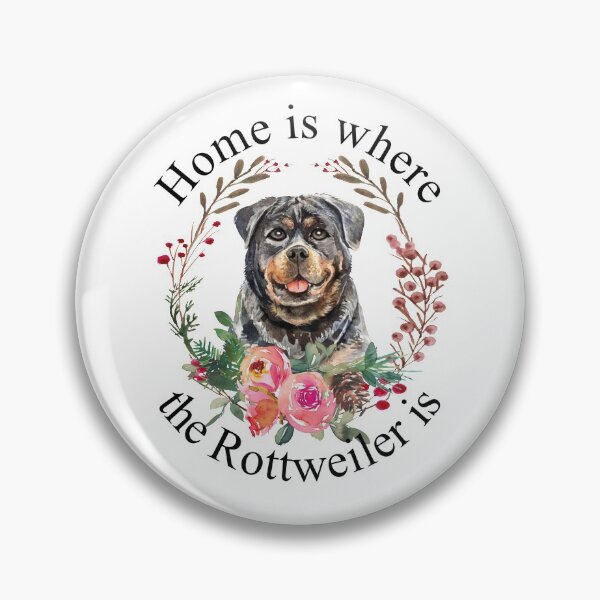 Item preview, Home is Where the Rottweiler is, Sticker T-Shirt Laptop Water Bottle designed and sold by StickerArtwork.