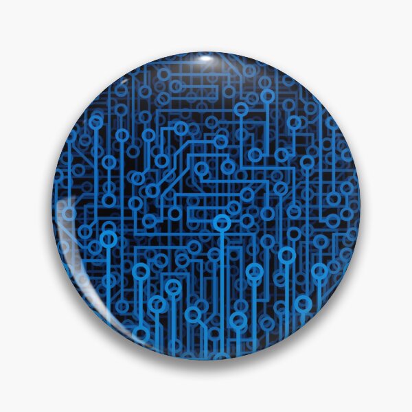 Artikelvorschau, Neustart III BLAUES Computerplatinenmuster entworfen und verkauft von GrandeDuc.