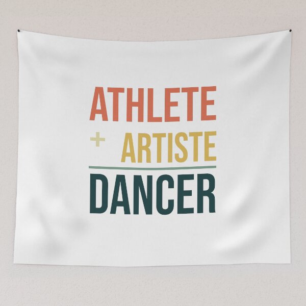 Item preview, retro athlete artist dancer: Dancer Shirt - "Athlete + Artist = Dancer"  designed and sold by charaf19.