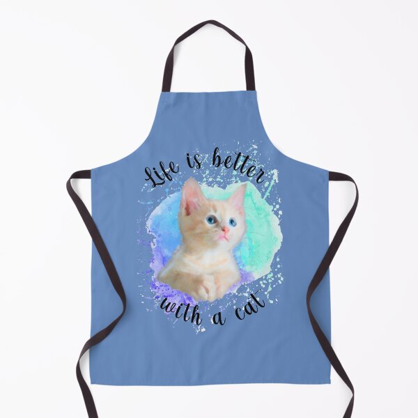 Item preview, Life is Better With a Cat, Sticker T-Shirt Laptop Water Bottle designed and sold by StickerArtwork.