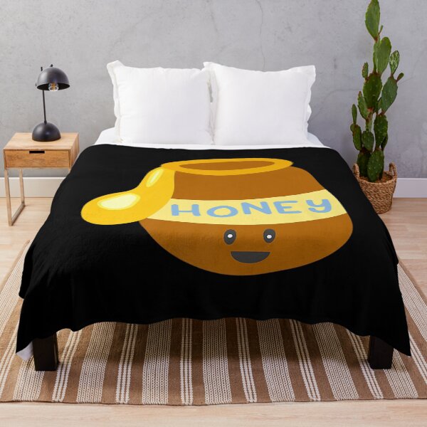 Item preview, Cute Happy Honey Pot, Smiling HoneyPot designed and sold by rebeccapicker.