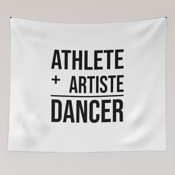 Item preview, athlete artist dancer: Dancer Shirt - "Athlete + Artist = Dancer"  designed and sold by charaf19.