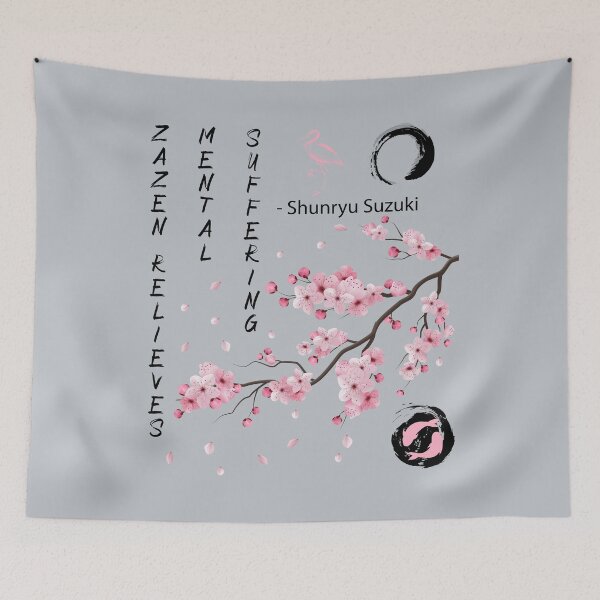 Item preview, Zazen Relieves Mental Suffering designed and sold by Christopher Taylor.