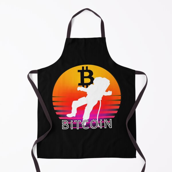Item preview, Bitcoin Space Man Sunset designed and sold by Bitcoin-Fashion.