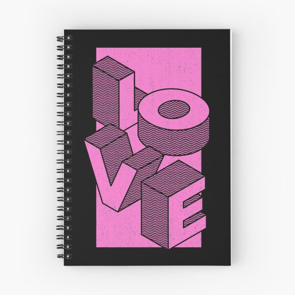 Item preview, LOVE - Retro 80s Style Isometric Design designed and sold by DesignsByNiq.