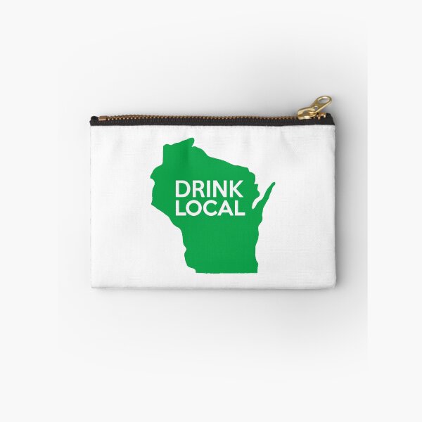 Artikelvorschau, Wisconsin Drink Local WI Green entworfen und verkauft von Mind of State.