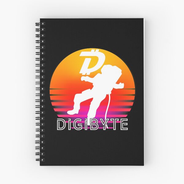 Item preview, Digibyte DGB Space Man Sunset designed and sold by Bitcoin-Fashion.